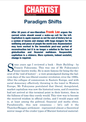 Paradigm Shifts by Frank Lee