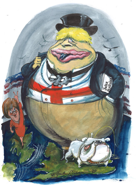 Chartist 302 by Martin Rowson
